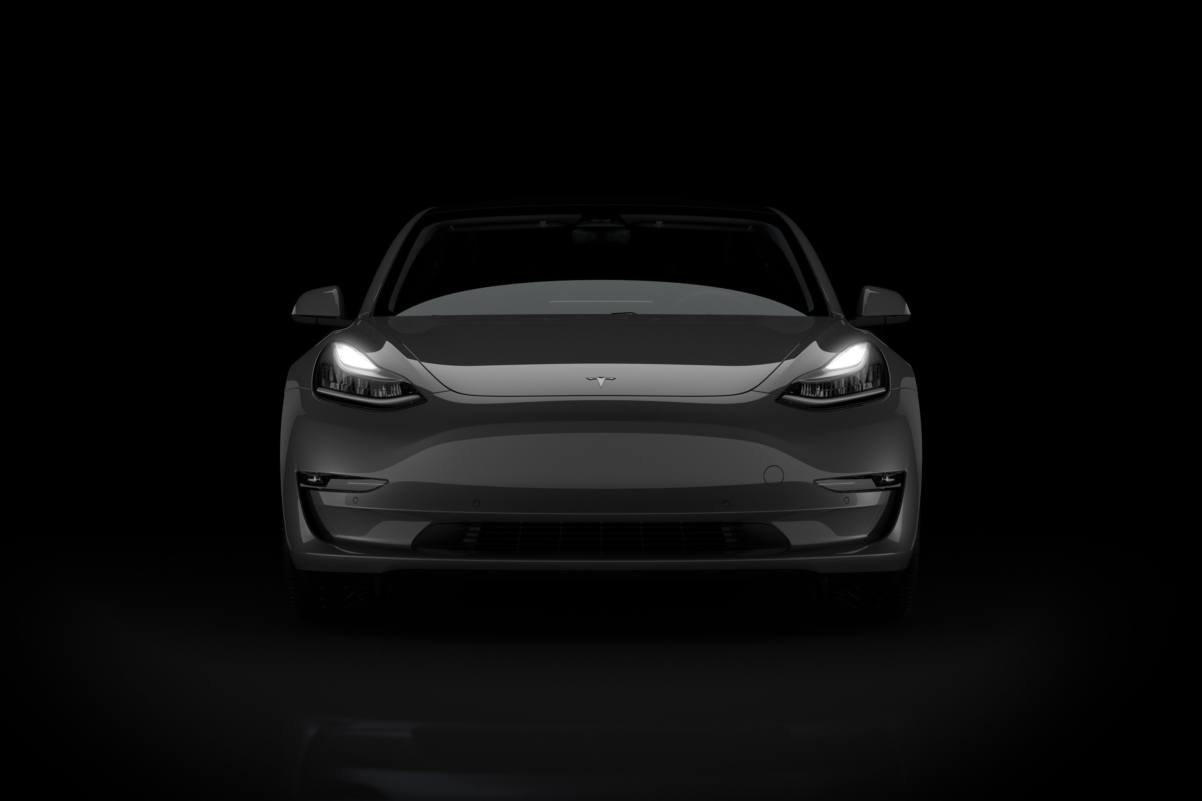 Model 3 von vorne