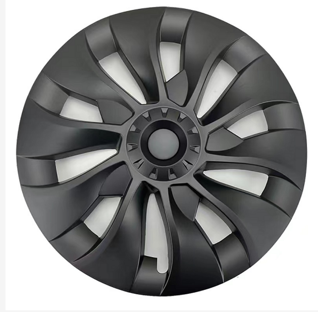 Tesla Model 3 Überturbine hubcaps 4x hubcaps black matt