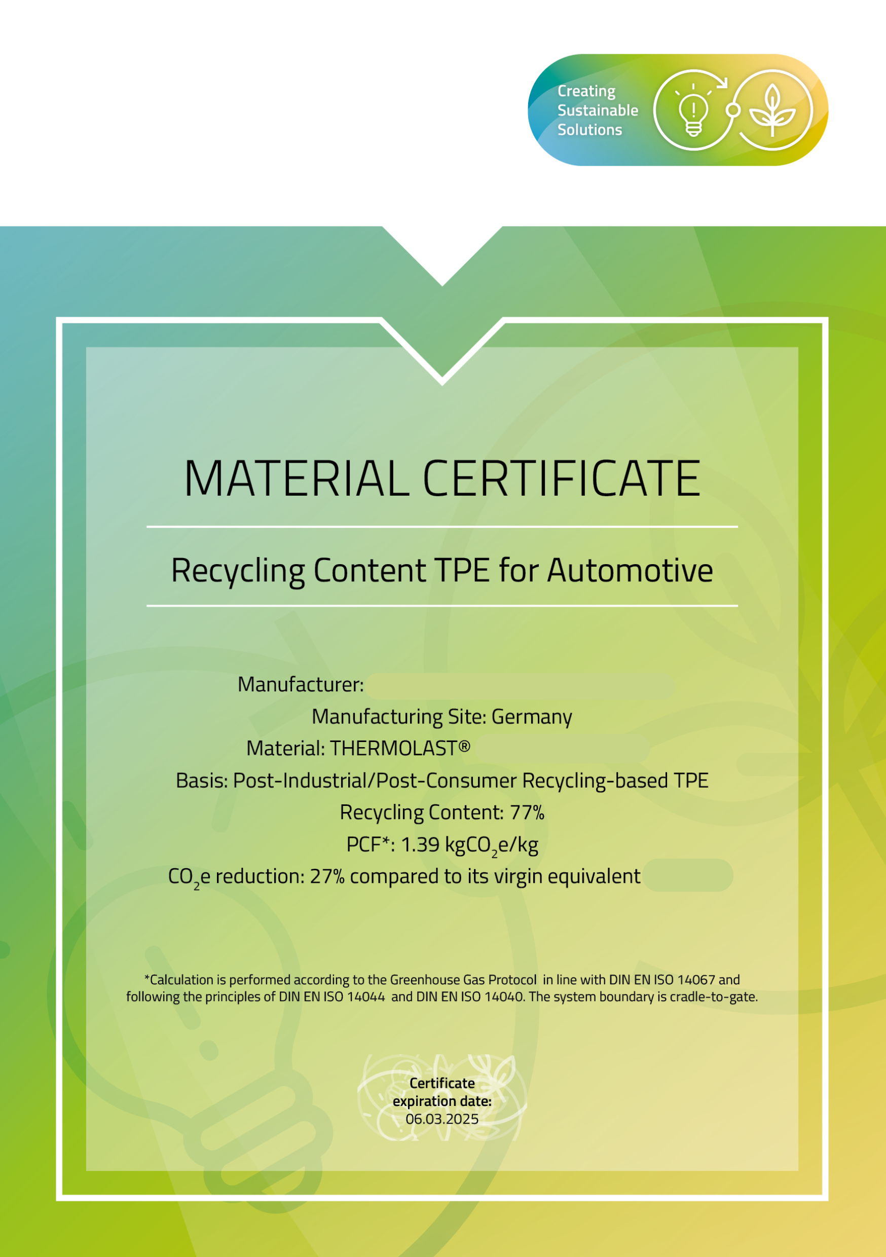 Tesla Model Y 5-Teiliges Gummimattenset Tessi® Greenline 75% Recycling Material
