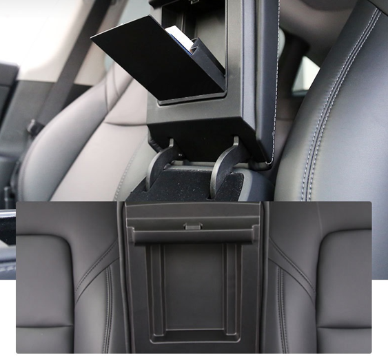 Tesla central arm secret compartment for Model 3/Y