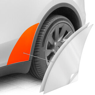 Film de protection pour passage de roue Tesla Model Y transparent (toutes versions)