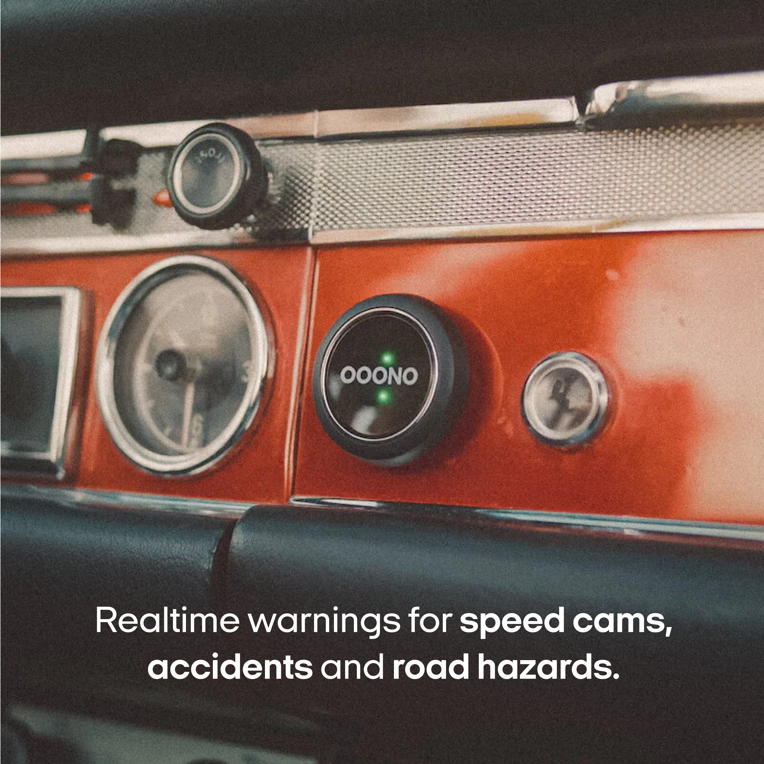 OOONO CO-Driver NO1: Warnt vor Blitzern und Gefahren im Straßenverkehr in Echtzeit